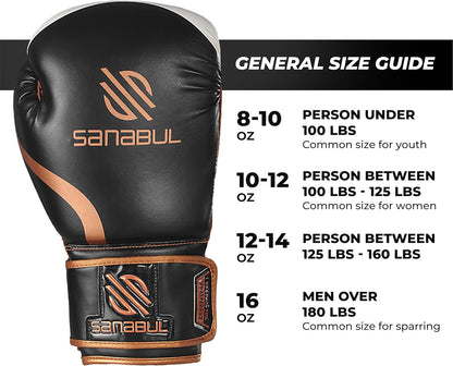 Essential Gel Boxing Gloves | Kickboxing Gloves for Men & Women | Boxing Training & Sparring Gloves Muay Thai and Heavy Bag Training