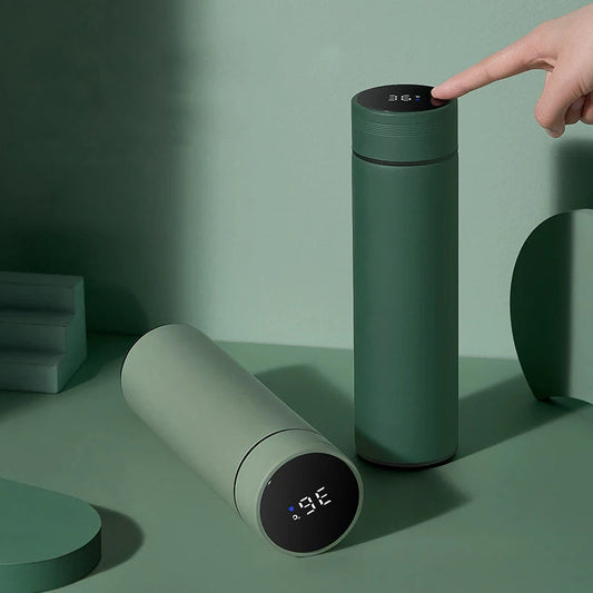 Smart Thermos Bottle with LCD Display